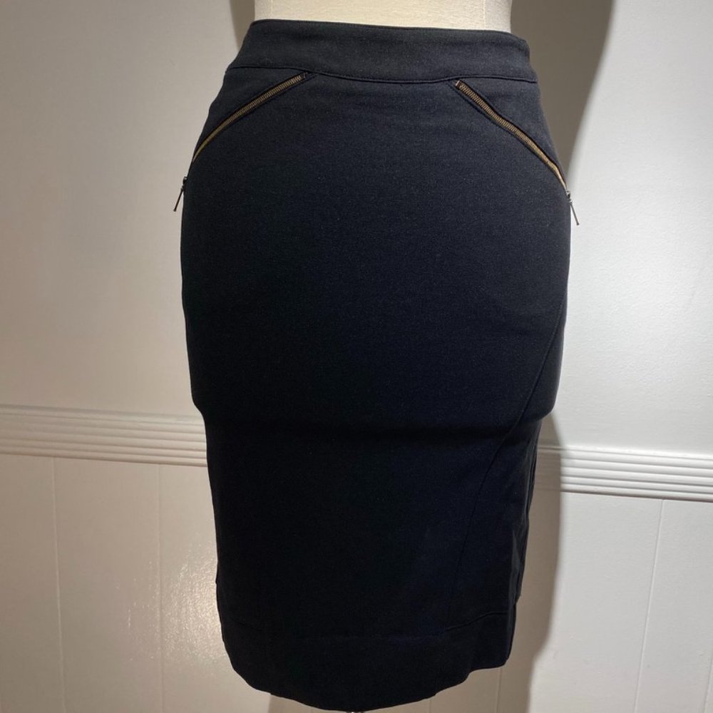 Nicole Miller Collection Pencil Mini Skirt